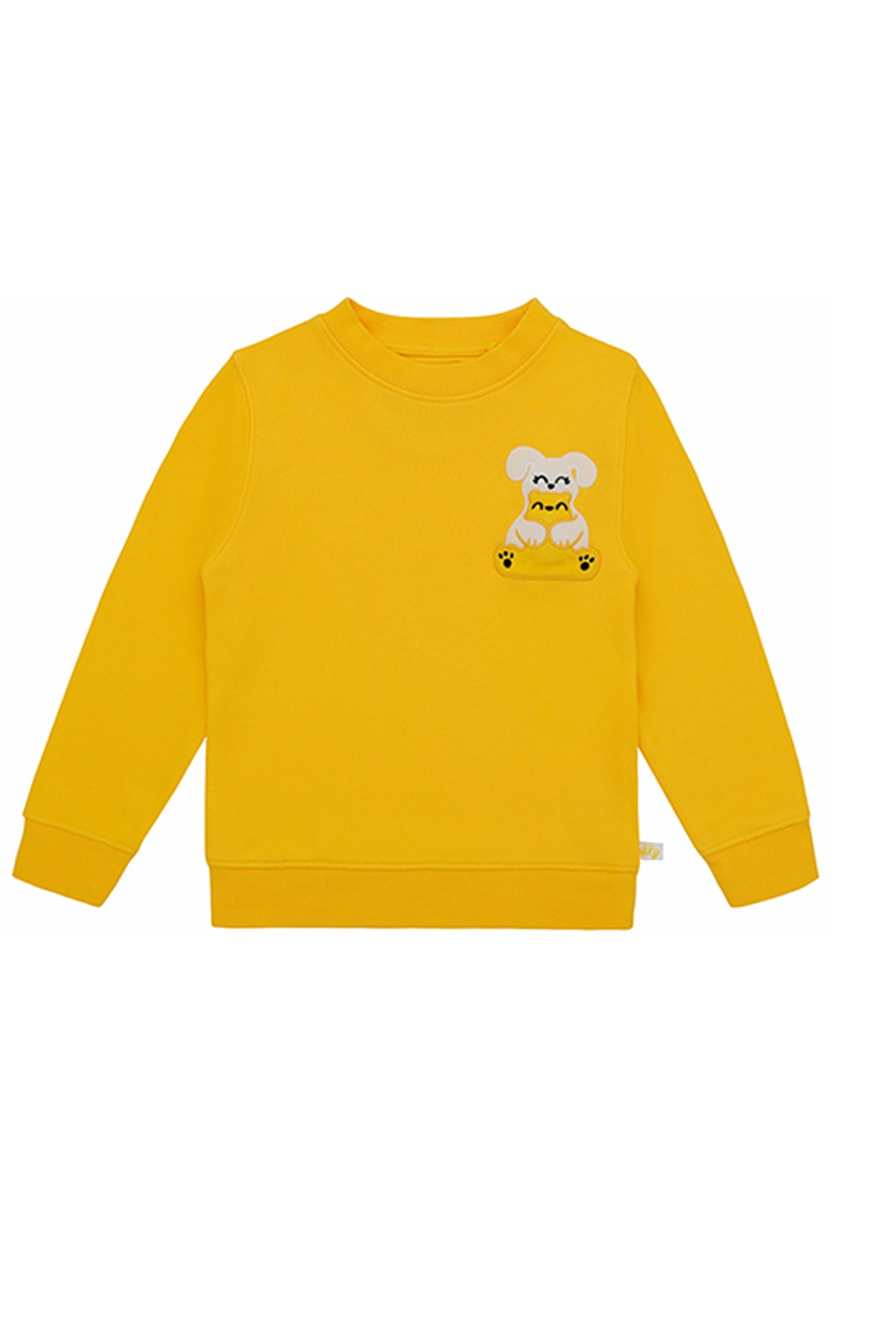 Squeaky Yellow Crew Neck Sweatshirt
