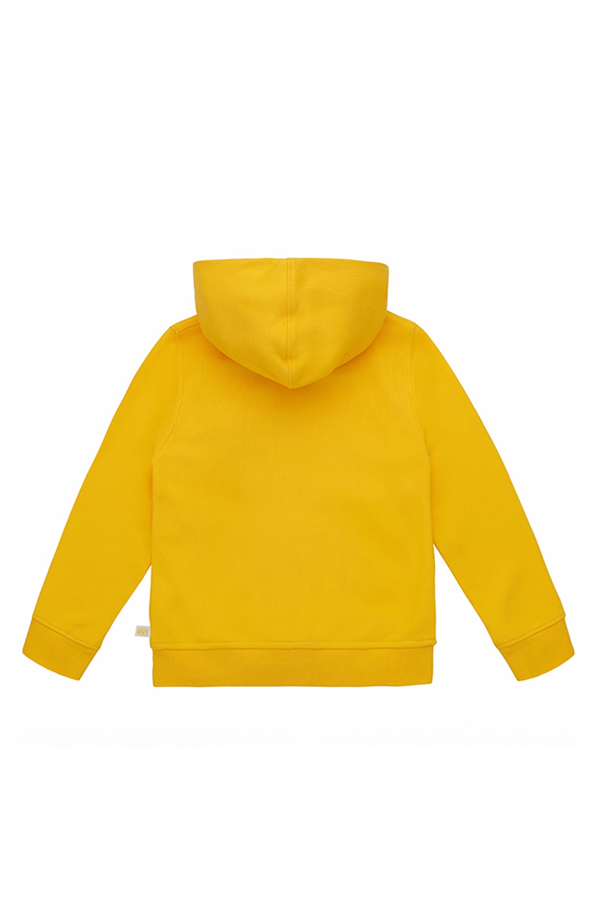 Ses Çıkaran Sarı Fermuarlı Kapüşonlu SWEATSHIRT