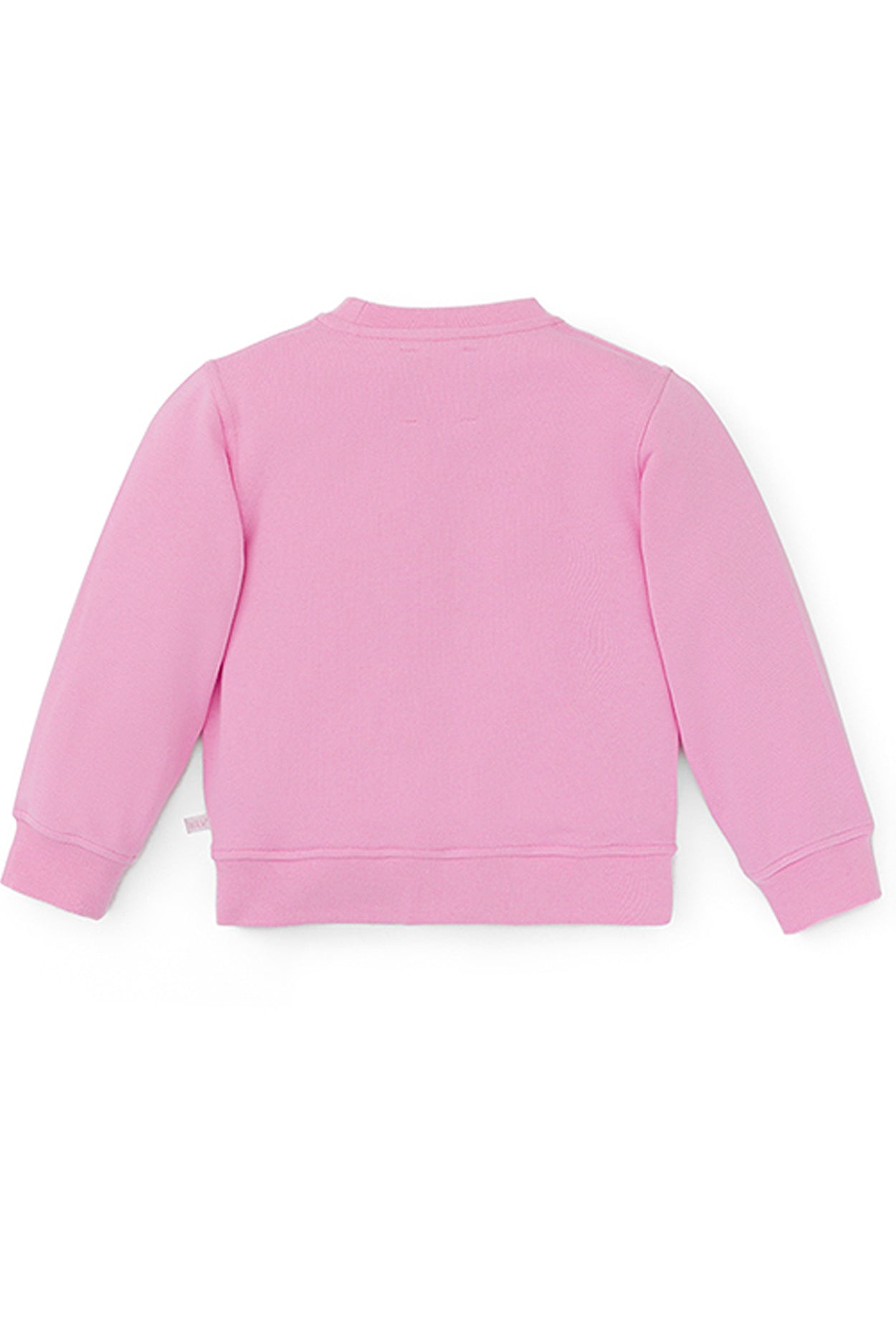 Ses Çıkaran Pembe Bisiklet Yaka SWEATSHIRT