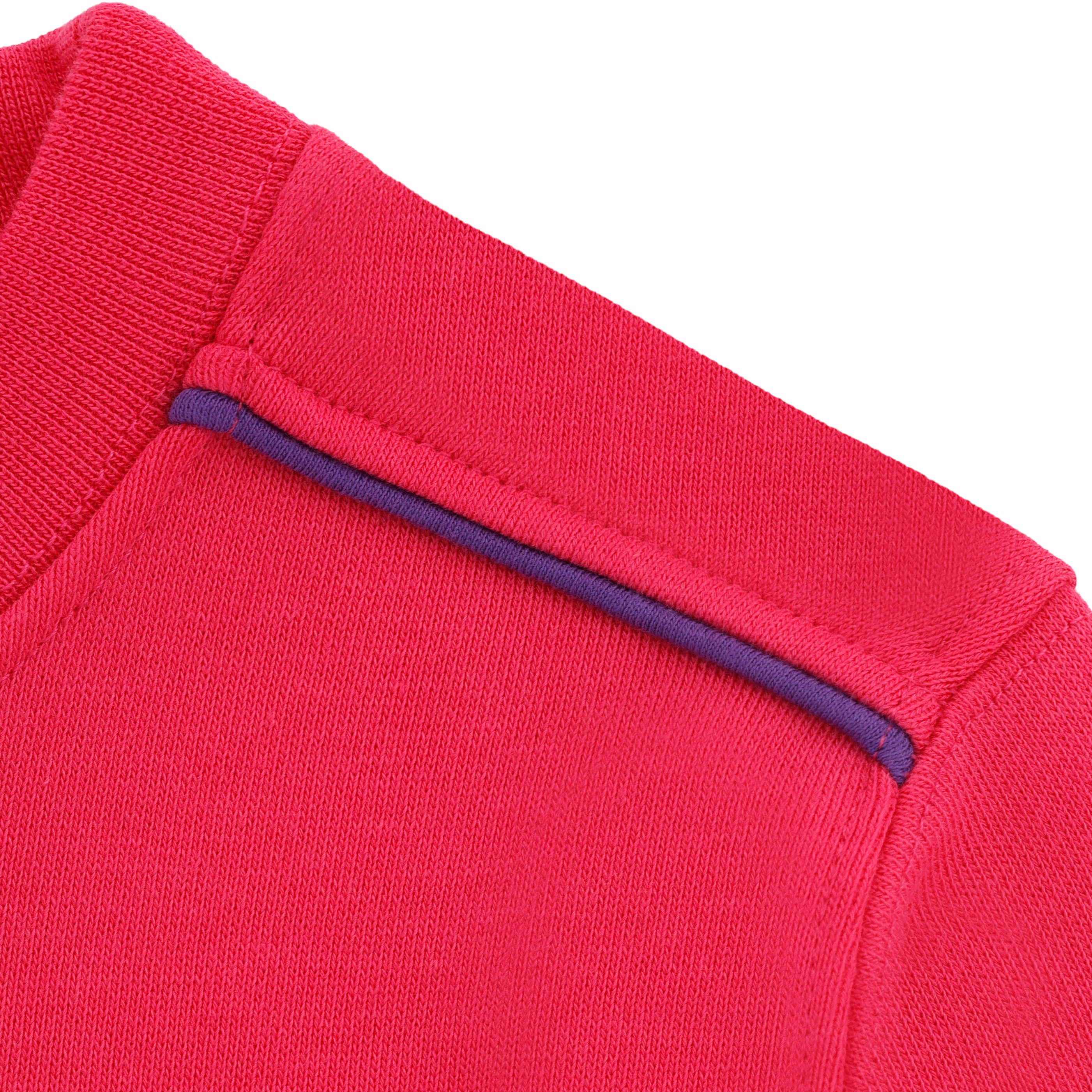 Kız Çocuk Fuşya Bisiklet Yaka SWEATSHIRT