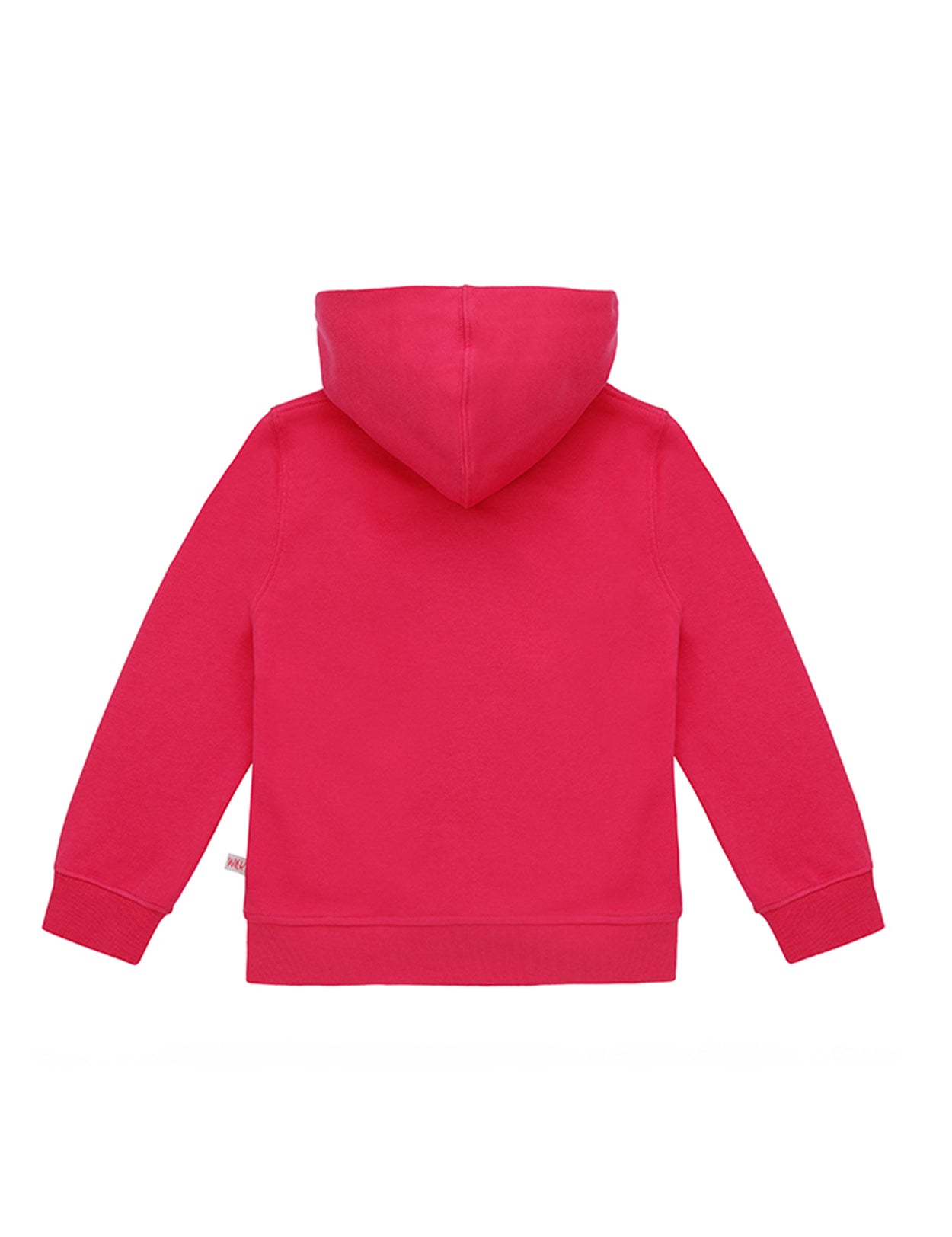 Ses Çıkaran Fuşya Fermuarlı Kapüşonlu Sweatshirt