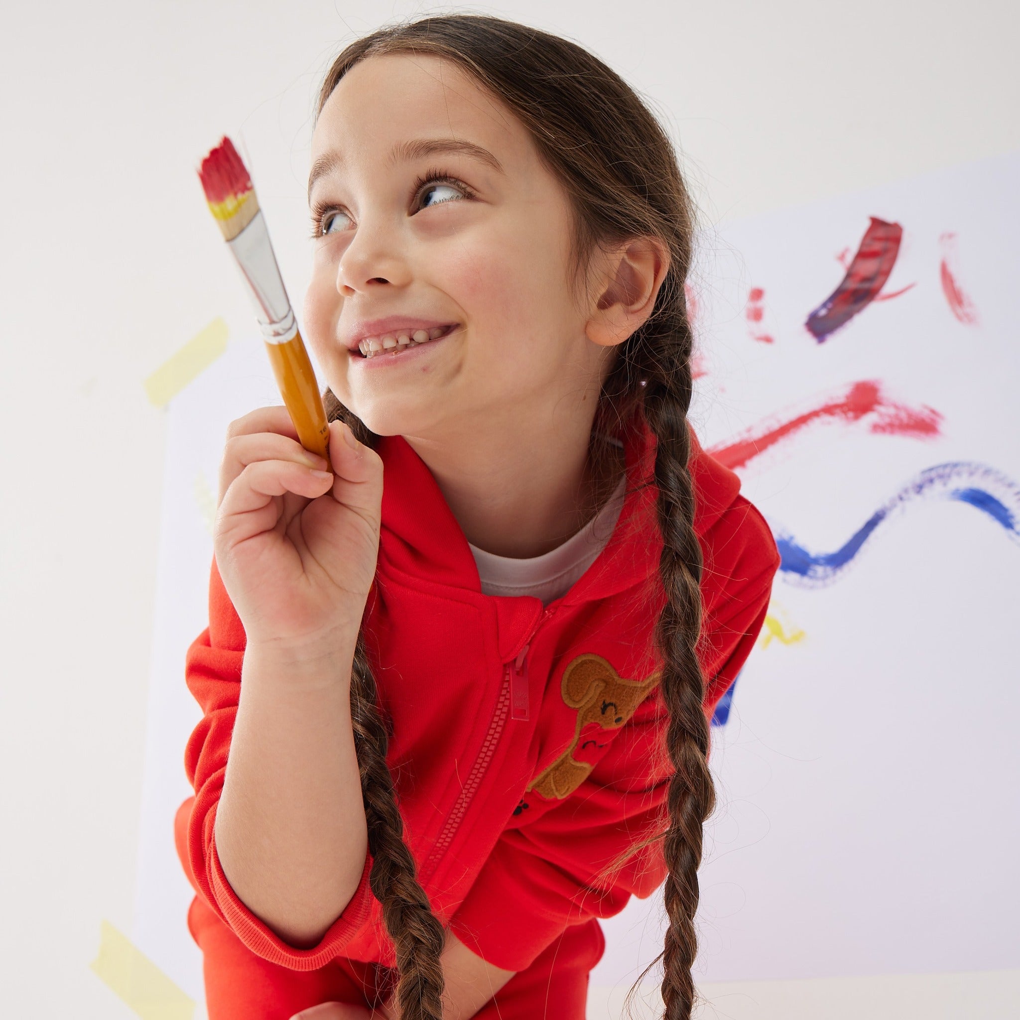 Kırmızı Jogger Eşofman Altı