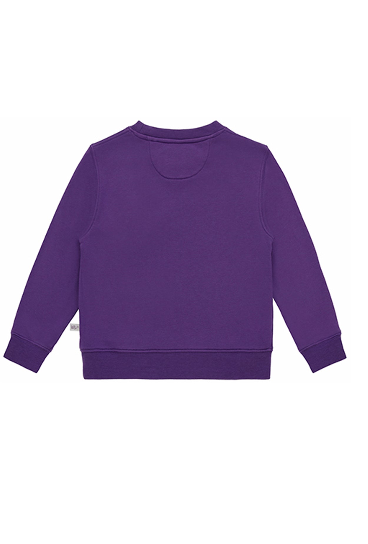 Ses Çıkaran Mor Bisiklet Yaka SWEATSHIRT