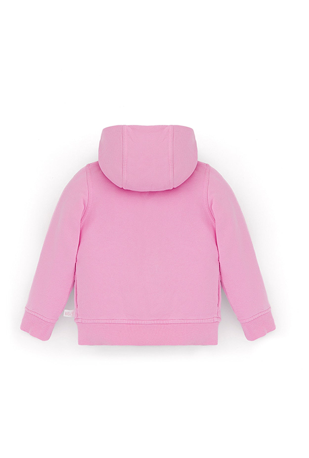 Ses Çıkaran Pembe Fermuarlı Kapüşonlu SWEATSHIRT