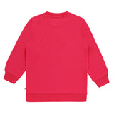 Kız Çocuk Fuşya Bisiklet Yaka Sweatshirt