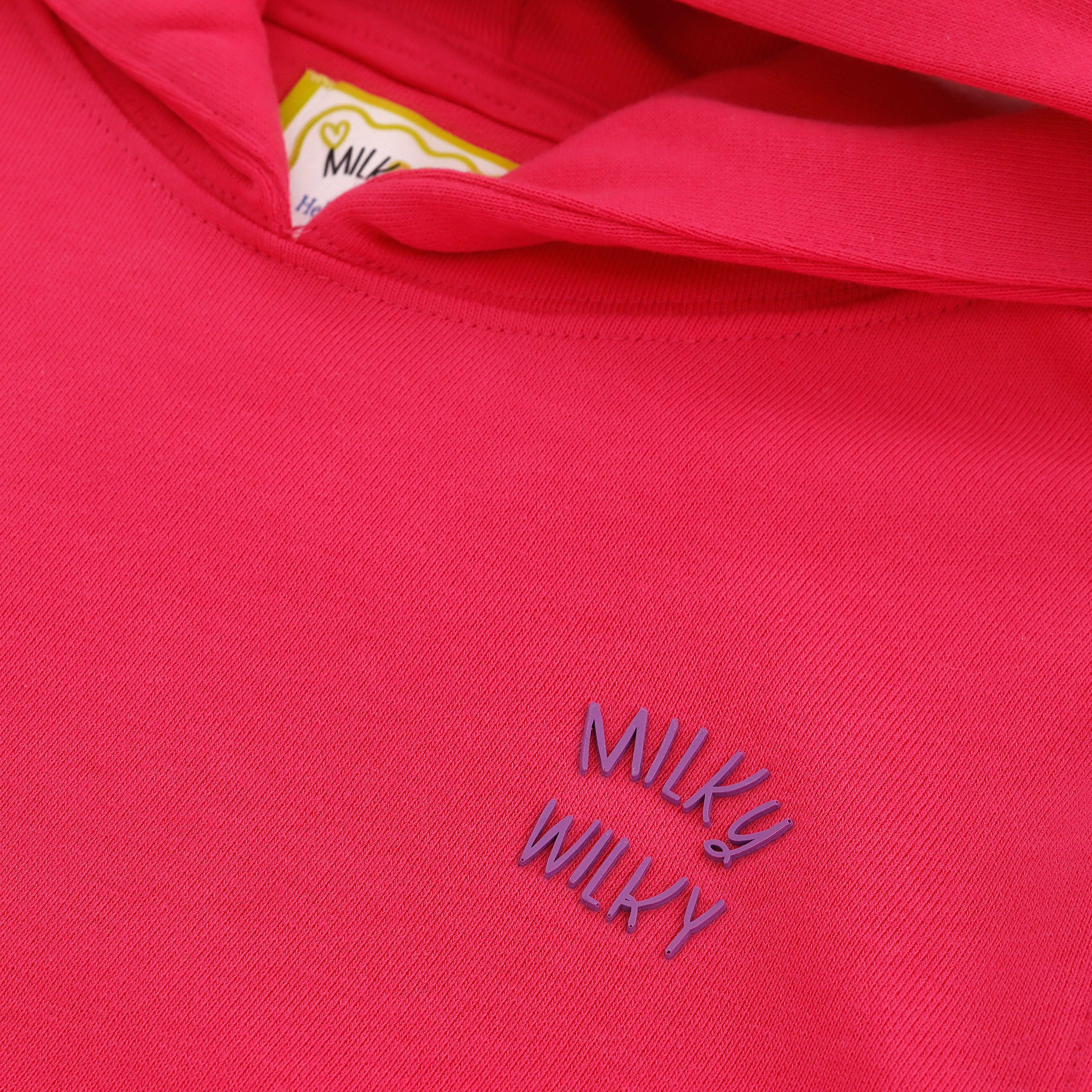 Kız Çocuk Fuşya Kapüşonlu SWEATSHIRT