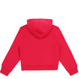 Kız Çocuk Fuşya Kapüşonlu Sweatshirt