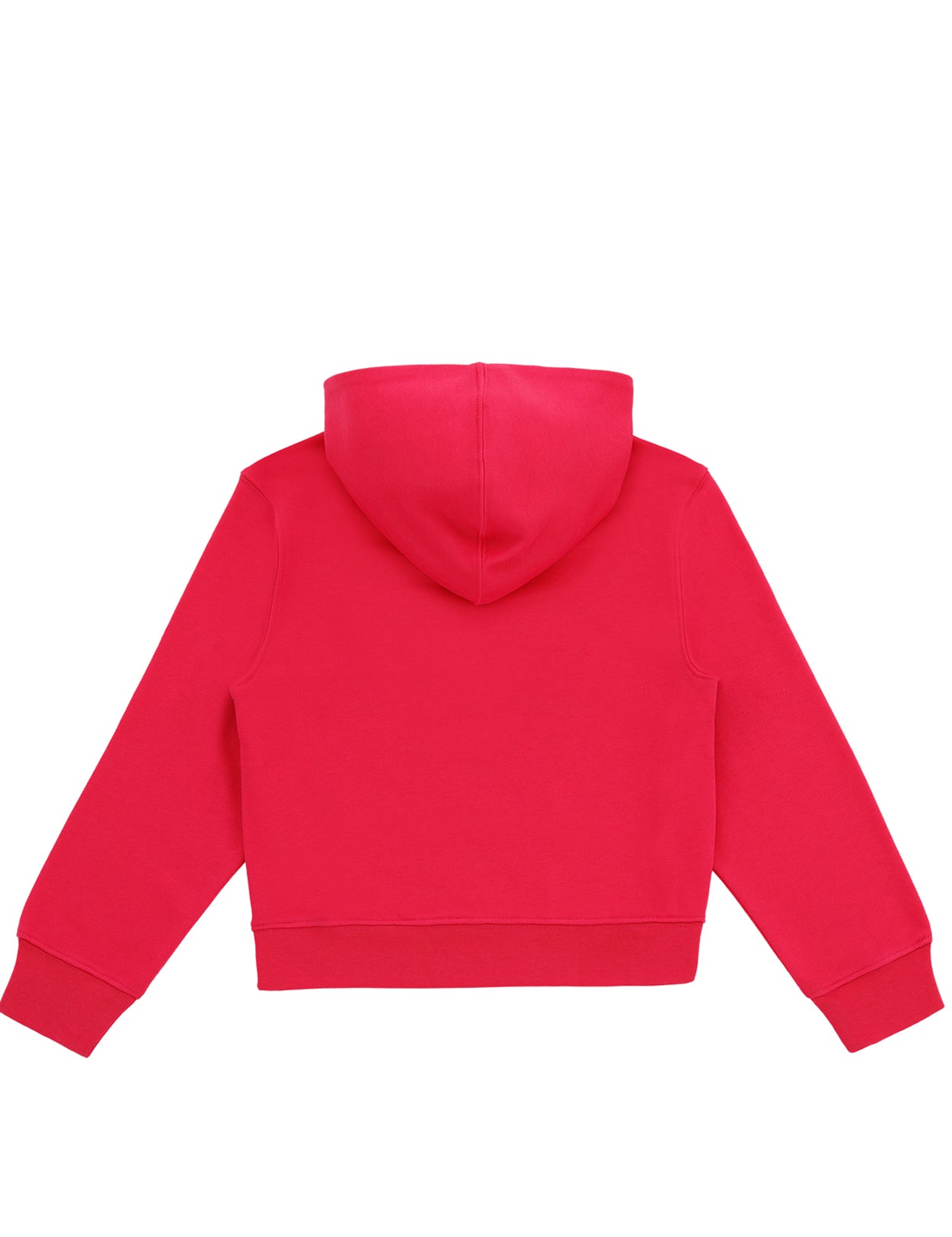 Kız Çocuk Fuşya Kapüşonlu Sweatshirt