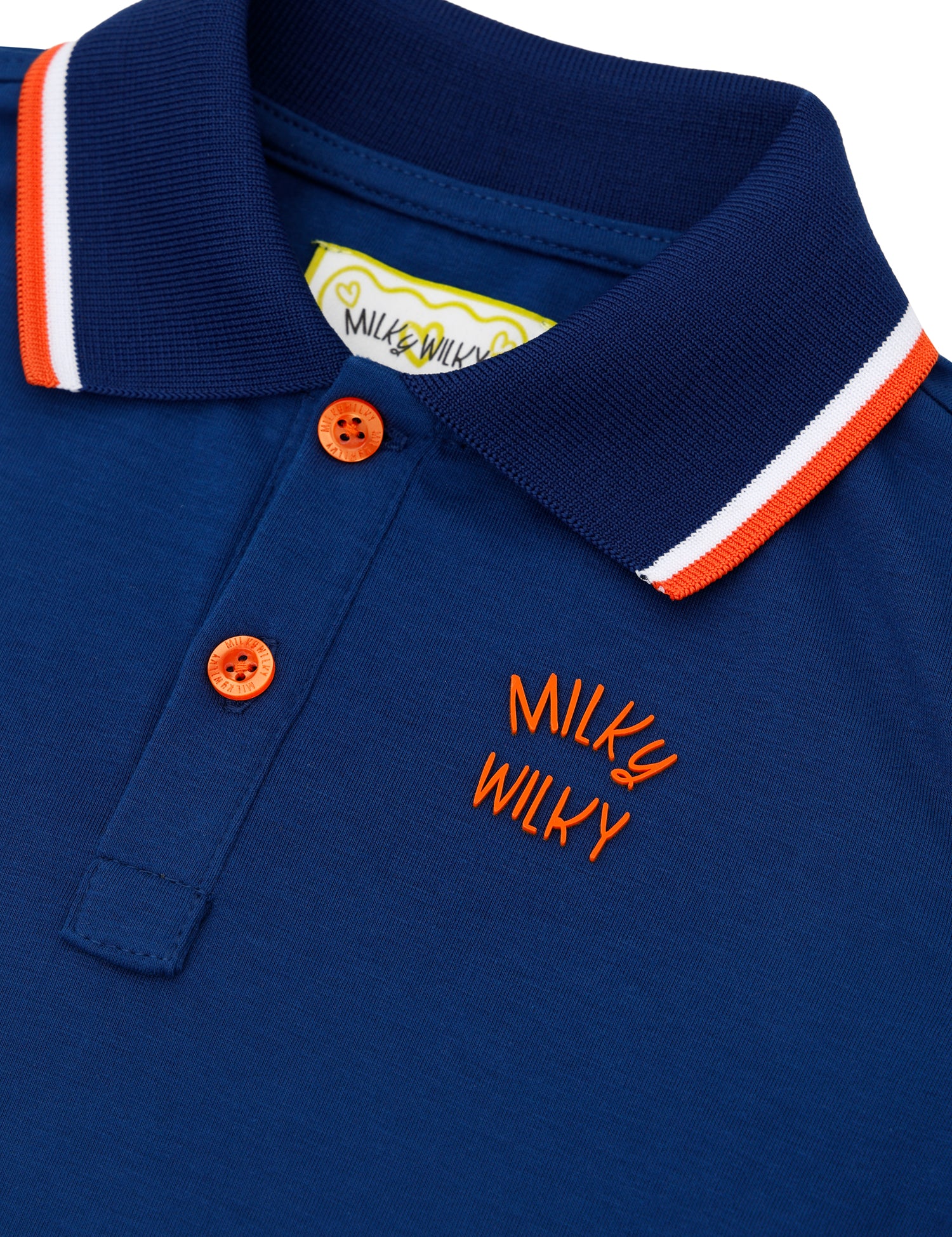 Polo yaka kenar biyeli t-shirt