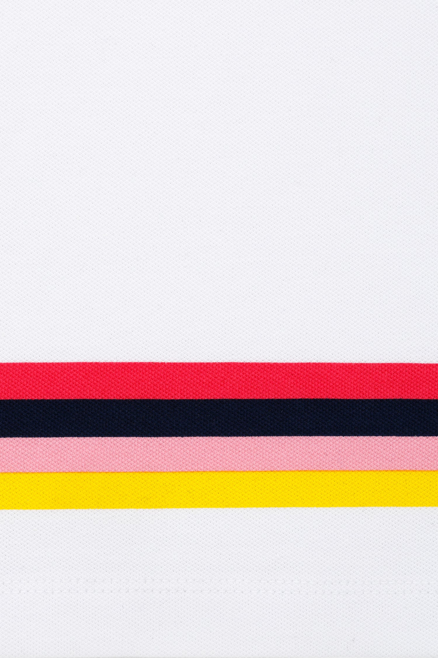 Çok renkli polo yaka elbise