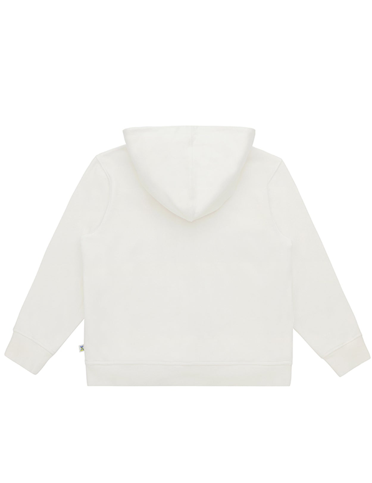 Kız Çocuk Beyaz Kapüşonlu Sweatshirt