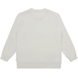 Erkek Çocuk Beyaz Bisiklet Yaka Sweatshirt