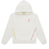 Kız Çocuk Beyaz Kapüşonlu Sweatshirt