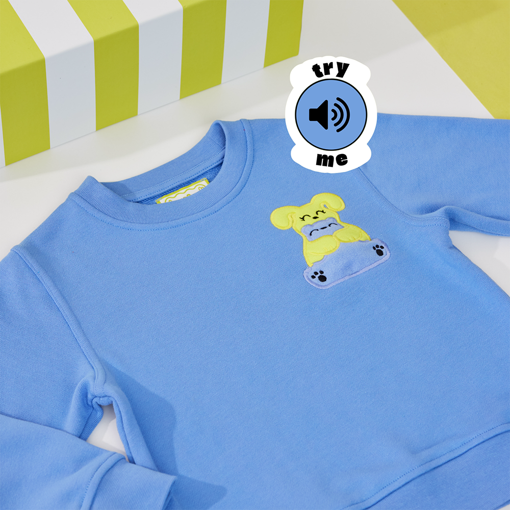 Ses Çıkaran Lila Fermuarlı Kapüşonlu SWEATSHIRT