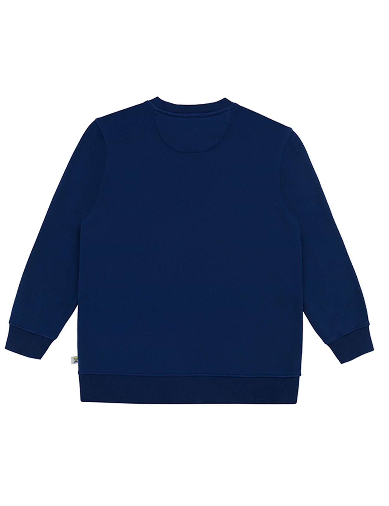 Kız Çocuk Lacivert Bisiklet Yaka Sweatshirt