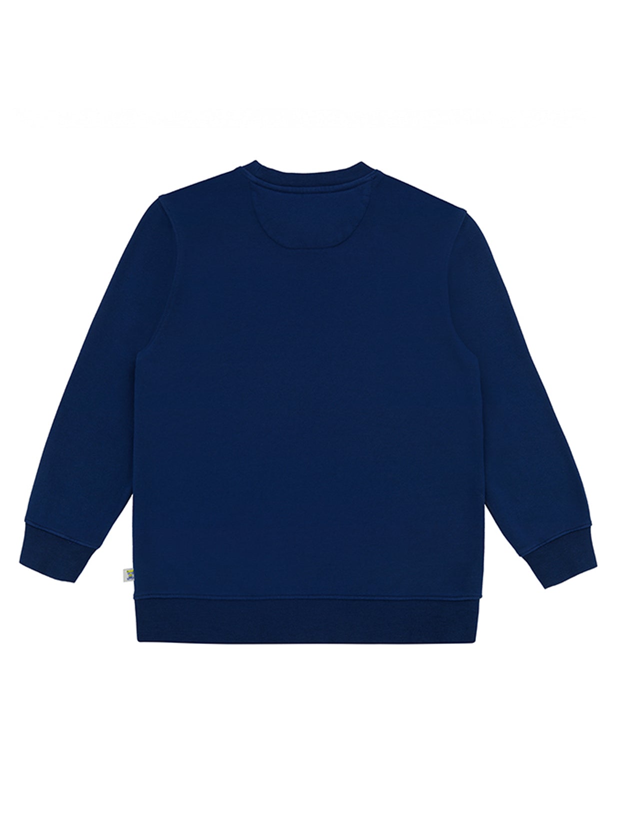 Erkek Çocuk Lacivert Bisiklet Yaka Sweatshirt