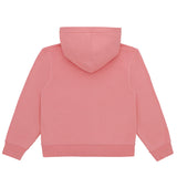 Kız Çocuk Pembe Kapüşonlu Sweatshirt
